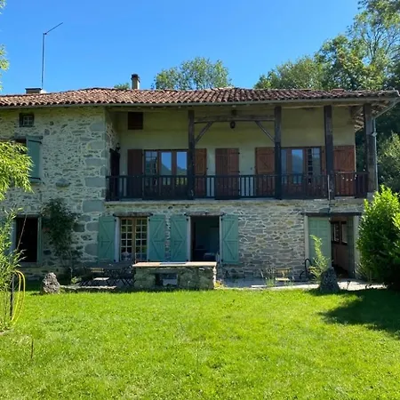 Сasa de vacaciones Watermill In The Mountains With Private Pool Montastruc-de-Salies